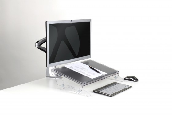 1 Porte-copie coulissant FlexDesk 640
