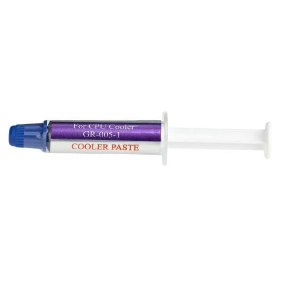 StarTech.com Pâte Thermique PC - Graisse Thermique pour Processeur, Lot de 5 Seringues Refermable (1,5g/Chacune) - Pâte Thermique GPU/CPU - Pâte Thermique Ordinateur RoHS/CE (SILV5-THERMAL-PASTE) - Pâte thermique - haute performance (pack de 5)