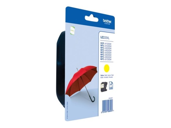 Brother LC225XLY ink cartridge 1 pc(s) Original