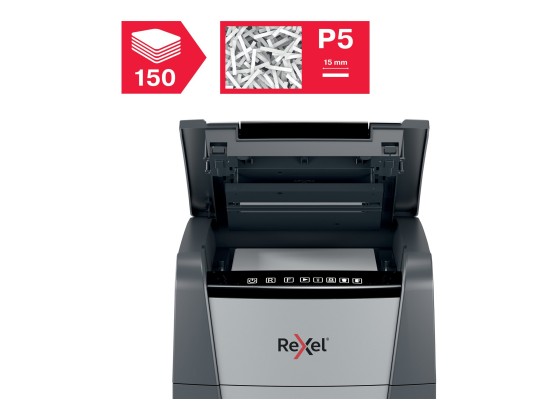 1 Destructeur Rexel Optimum Auto+ 150M -Coupe micro