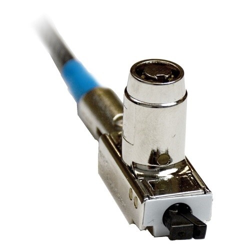 Noble TZ Wedge Low Profile - Kit de verrouillage pour notebook - argent - 1.8 m