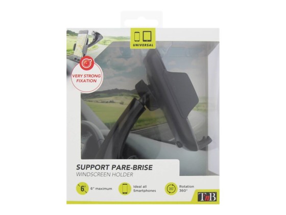 1 Support Smartphone de voiture avec ventouse