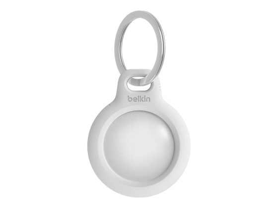 BELKIN Airtag Protection avec porte-clés Blanc