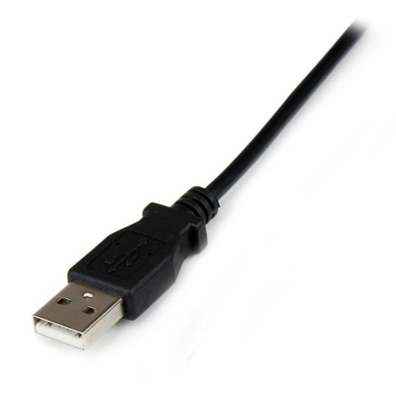 StarTech.com Câble d'alimentation USB vers connecteur annulaire de type N - Cordon CC USB vers 5,5 mm 5 V - 1 m - Câble d'alimentation - USB (alimentation uniquement) (M) pour DC jack de 5,5 x 2,5 mm (M) - 1 m - moulé - noir - pour P/N: HDBOOST