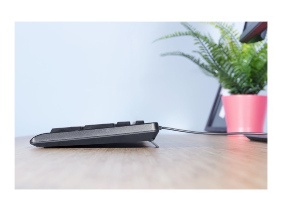 Trust Primo clavier Souris incluse Bureau USB AZERTY Français Noir