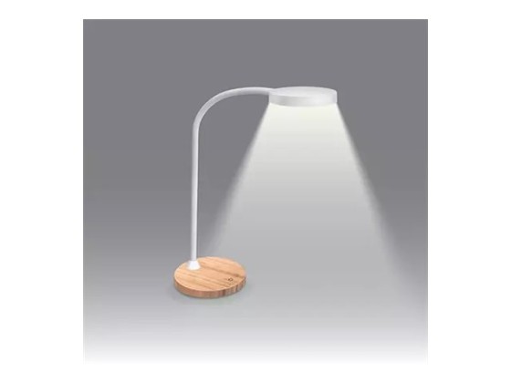 1 Lampe led Flex socle couleur bois