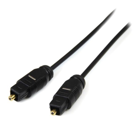 StarTech.com Câble Toslink (SPDIF) Audio Numérique Optique 4,5 m - Cordon Optique Audio Toslink - Connecteurs Métal Plaqué Or - Mâle/Mâle - Câble audio numérique (optique) - SPDIF - TOSLINK mâle pour TOSLINK mâle - 4.6 m - fibre optique - noir - pour P/N: