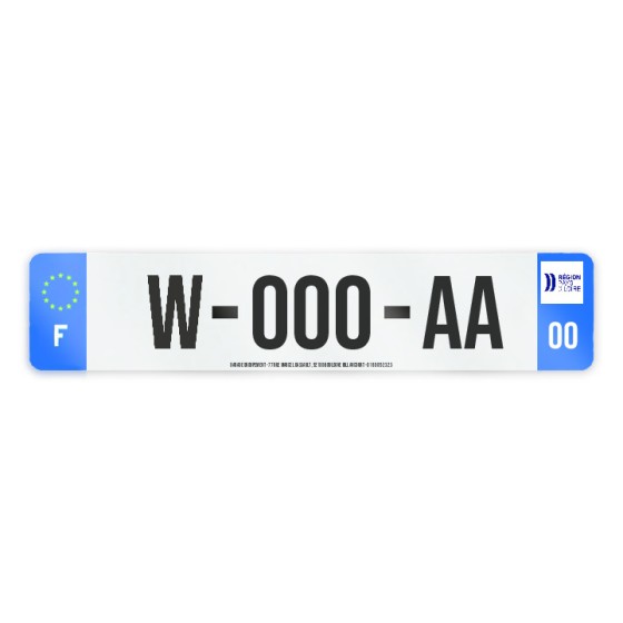 PLAQUE W GARAGE A PERSONNALISER