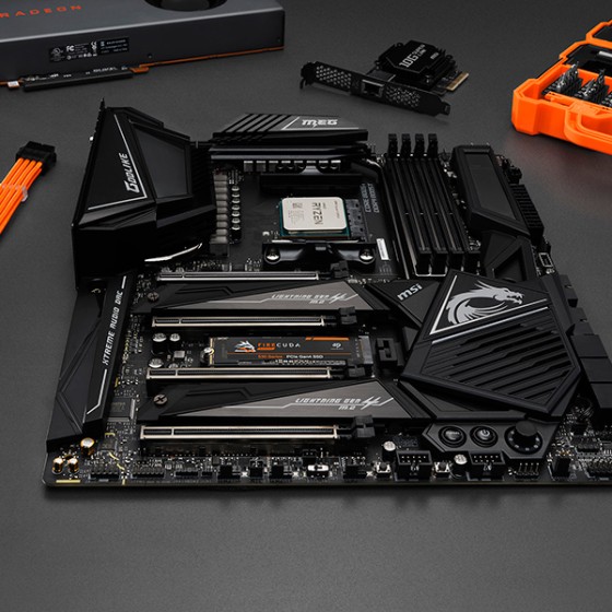 SEAGATE FireCuda 530R 2To SSD Heatsink PCIe Gen4x4 NVMe M.2