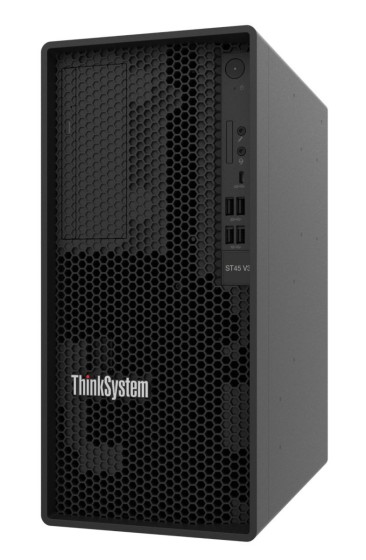 LENOVO ISG ThinkSystem ST45 V3 AMD EPYC 4124P 4C 3.8GHz 16Mo Cache 65W No RAID 2x1To SATA 1x16Go 500W No DVD 3 year