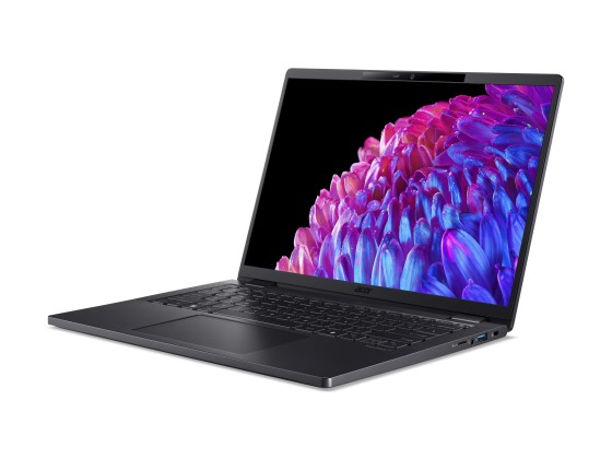 Acer TravelMate P6 14 TMP614-73-TCO - Conception de charnière à 180 degrés - Intel Core Ultra 5 - 125H / jusqu'à 4.5 GHz - Evo - Win 11 Pro - Intel Arc Graphics - 16 Go RAM - 512 Go SSD NVMe - 14" 1920 x 1200 - Éthernet - Wi-Fi 7 - noir galactique - clavi