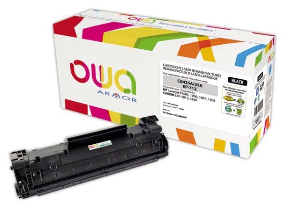 1 Toner ARMOR noir compatible HP 35A
