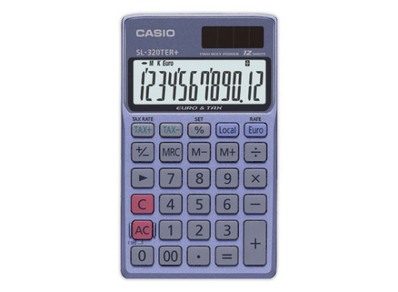 1 Calculatrice de poche SL-320TER CASIO