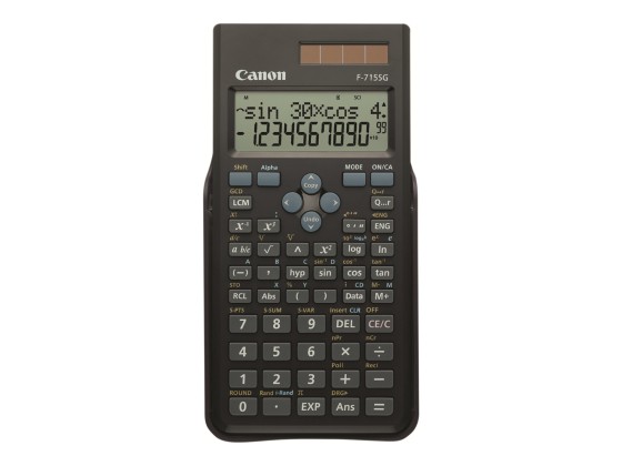 1 Calculatrice Scientifique Canon F715 SG Noir