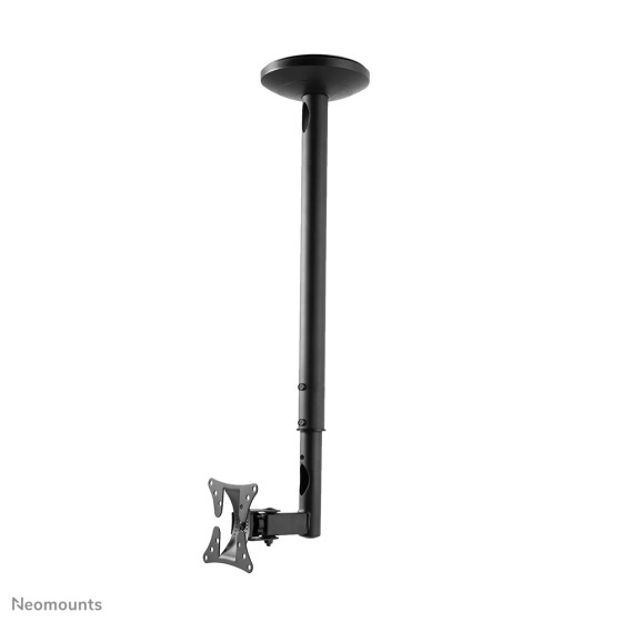 NEOMOUNTS FPMA-C050BLACK Support de plafond pour écran de 10-30p - h 60-85 cm