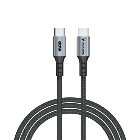 Verbatim 31845 câble USB USB 2.0 1,2 m USB C Noir