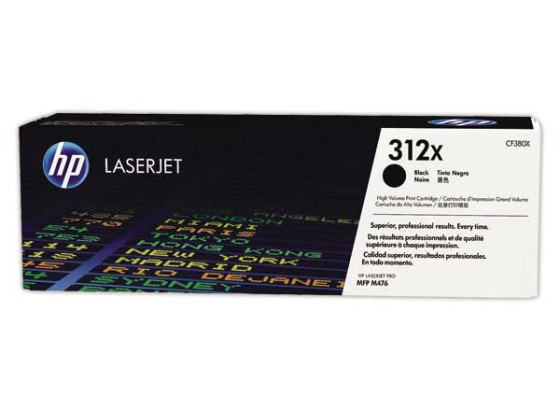 HP 312X original Toner cartridge CF380X black high capacity 4.400 pages 1-pack
