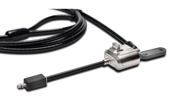 Kensington MiniSaver Mobile Lock - Câble pour verrouillage notebook - noir - 1.8 m