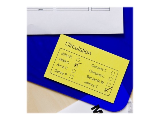 Brother DK-44605 printer label Yellow