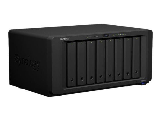 SYNOLOGY DS1821+ 8-Bay NAS AMD Ryzen Embedded V1500B quad-core 2.2GHz 4Go DDR4 up to 32Go 4xUSB 3.2 Gen 1 2xeSATA