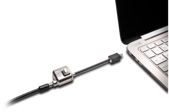 Kensington MiniSaver Mobile Lock - Câble pour verrouillage notebook - noir - 1.8 m