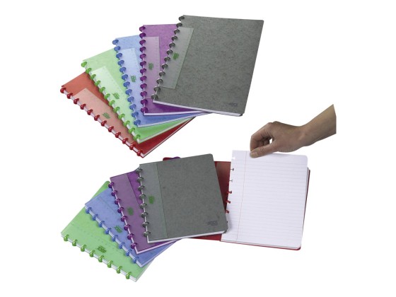 1 Cahier couverture carte ADOC A4, 5x5, 144 pages