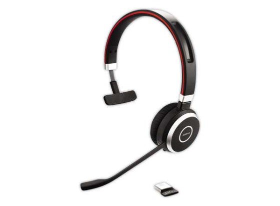 1 Casque téléphonique JABRA - Evolve 65 TE MS - 1 écouteur