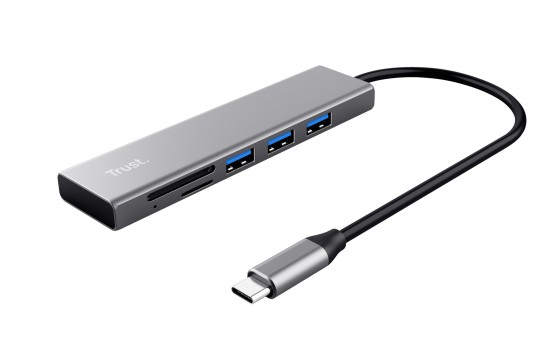 TRUST HALYX Fast USB-C Hubs Card Reader