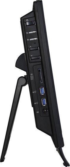 MSI PRO AP162T ADL 017XEU - Tout-en-un N-series N100 / jusqu'à 3.4 GHz - RAM 4 Go - SSD 256 Go - NVMe - UHD Graphics - Gigabit Ethernet - Aucun SE fourni - moniteur : LED 15.6" 1920 x 1080 (Full HD) écran tactile - noir