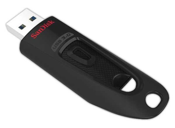1 Clé USB SANDISK 16GB ULTRA USB3.0
