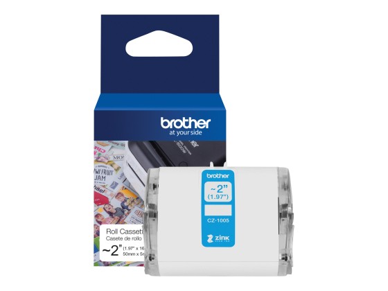 1 Rouleau d'étiquettes Brother CZ-1005 50 x 5m