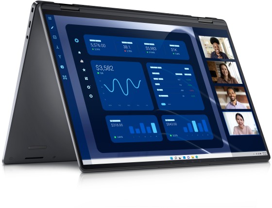 DELL Latitude 9450 2-in-1 Intel Core Ultra 7 165U Hybride (2-en-1) 35,6 cm (14") Écran tactile Quad HD+ 16 Go LPDDR5x-SDRAM 512 Go SSD Wi-Fi 7 (802.11be) Windows 11 Pro Français Gris