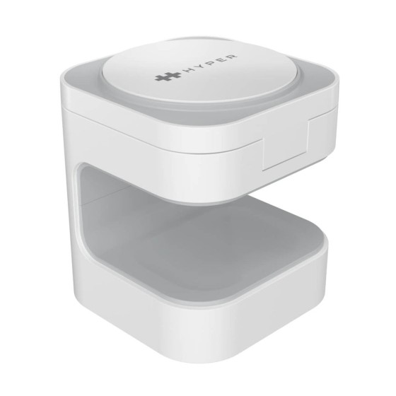 TARGUS Hyper Hyperjuice Qi2 3-in-1 magnetic Charging Stand - White