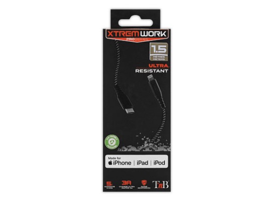 1 XTREMWORK - Câble USB-C/Lightning - 1.50m