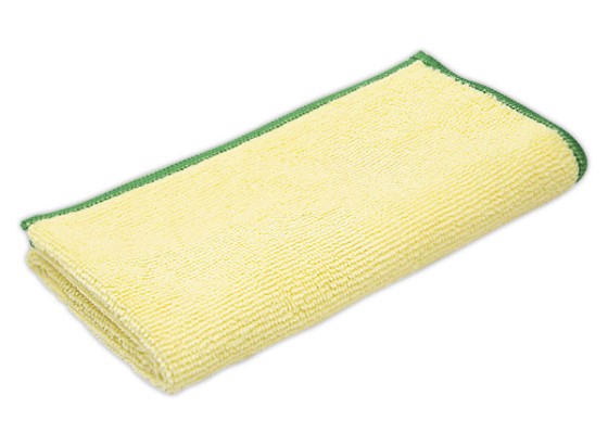 1 Lavette en microfibres 40 x 40 jaune