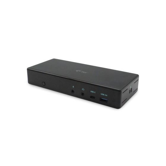 I-TEC USB-C Quattro Display Docking Station 2xDP 2xHDMI 1xGLAN 5xUSB 3.0 1xUSB-C-Data 1xAudio 1xMic 85W PD KL
