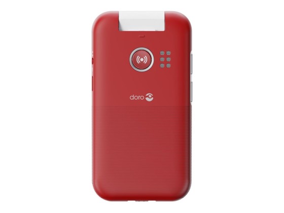 DORO Leva L20 - 4G téléphone de service - RAM 64 Mo / Mémoire interne 128 Mo - microSD slot - écran LCD (TFT) - 320 x 240 pixels (60 Hz) - rear camera 2 MP - rouge/blanc