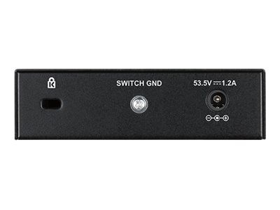 D-LINK 5 ports Gigabit dont 4 ports supportant le PoE - Budget PoE 60W