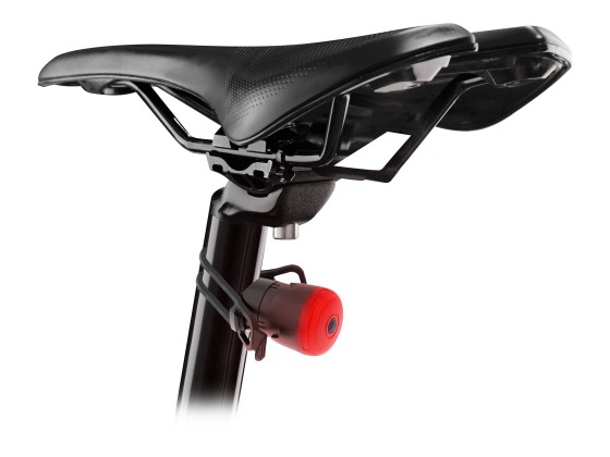 1 Feu ar. pour vélo/trottinette avec avertisseur de freinage
