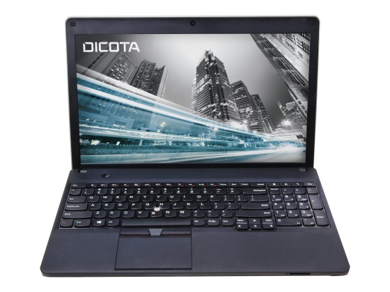 DICOTA - Filtre de confidentialité pour ordinateur portable - 4 voies - adhésif - largeur 14 pouces - noir