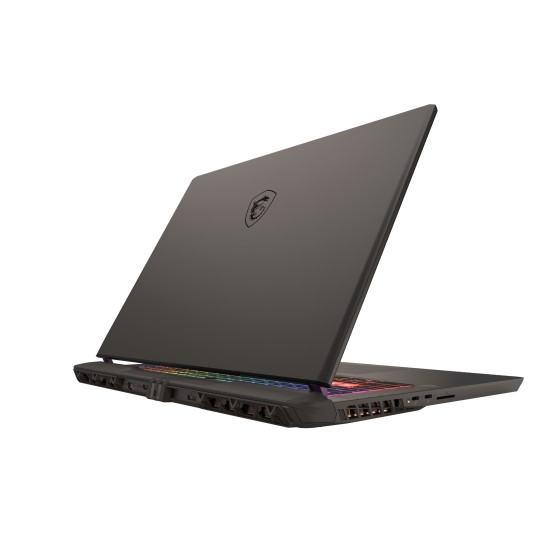 MSI Vector 17 HX AI A2XWIG-010FR Intel Core Ultra 9 275HX Ordinateur portable 43,2 cm (17") Quad HD+ 32 Go DDR5-SDRAM 2 To SSD NVIDIA GeForce RTX 5080 Wi-Fi 7 (802.11be) Windows 11 Home Gris
