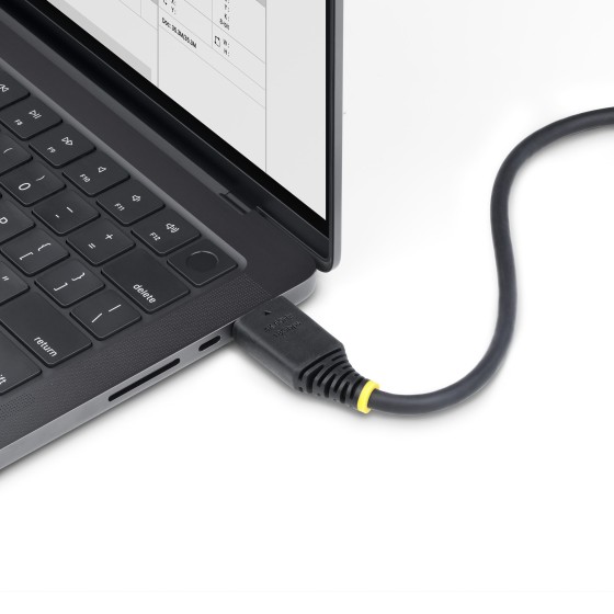StarTech.com 6ft High Speed HDMI Cable w/Gripping Connectors, 4K 60Hz - High speed - câble HDMI avec Ethernet - HDMI mâle pour HDMI mâle - 1.8 m - blindé - noir - support pour 4K60Hz, support pour 2K144Hz, support 1080 p 240 Hz, sans halogène, passif
