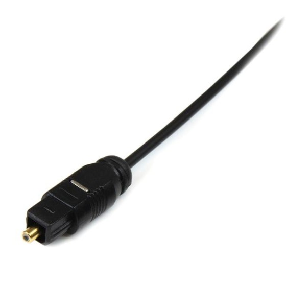 StarTech.com Câble Toslink (SPDIF) Audio Numérique Optique 4,5 m - Cordon Optique Audio Toslink - Connecteurs Métal Plaqué Or - Mâle/Mâle - Câble audio numérique (optique) - SPDIF - TOSLINK mâle pour TOSLINK mâle - 4.6 m - fibre optique - noir - pour P/N: