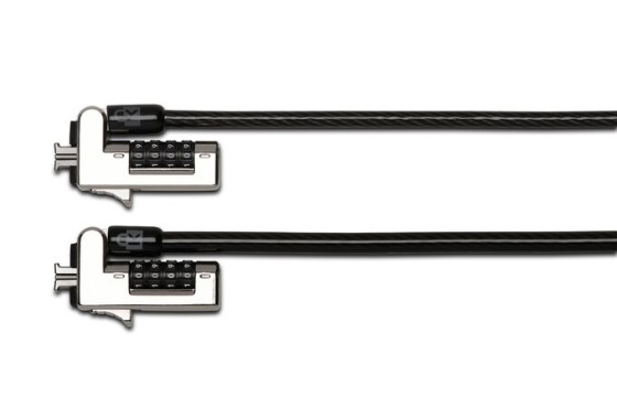 Kensington Slim Ultra - Câble de sécurité - combinaison, pour emplacement standard - 1.83 m