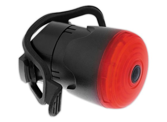 1 Feu ar. pour vélo/trottinette avec avertisseur de freinage