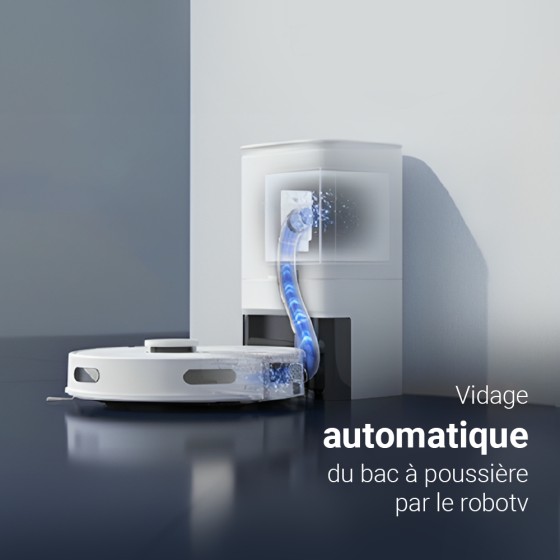 Ezviz RE5 Plus CS-RE5P-TWT2 - Aspirateur - robot - sans sac