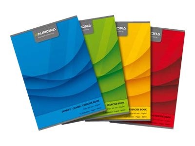 1 Cahier agrafé Aurora 210x297 mm quadrillé - 5x5 - 70g - 72 pages