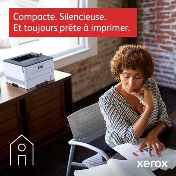 Xerox B230 - Imprimante - Noir et blanc - laser - Legal/A4 - 600 x 600 ppp - jusqu'à 34 ppm - capacité : 250 feuilles - USB 2.0, LAN, Wi-Fi(n), hôte USB 2.0 - programme de retours Green World Alliance