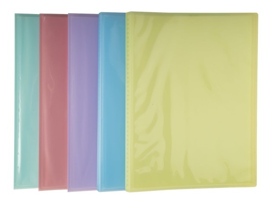 1 Protège-documents personnalisables Kreacover Pastel-20 poches - Assort