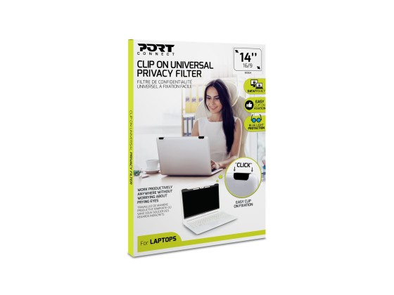 1 Filtre de confidentialité clip on 14"